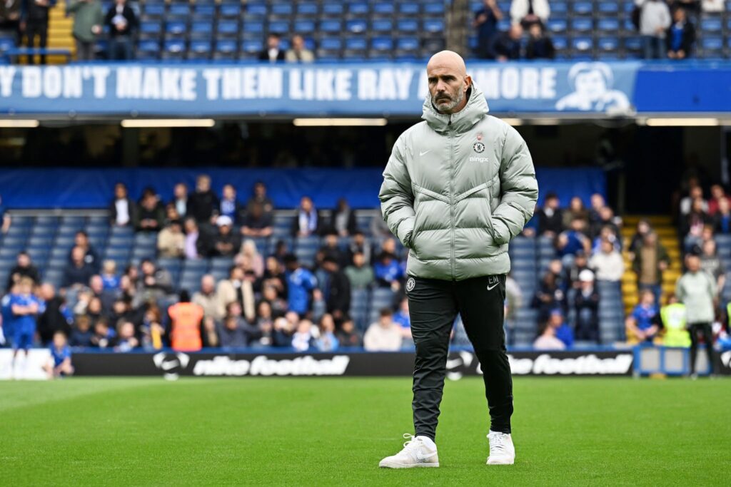 Chelaea boss Enzo Maresca 