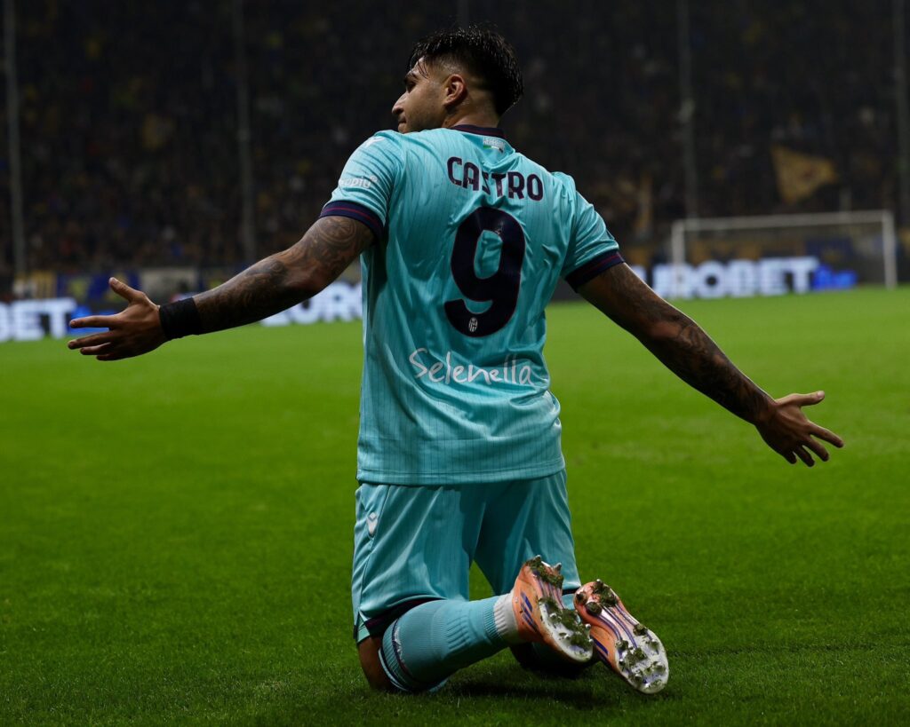 Serie A: Santiago Castro of Bologna