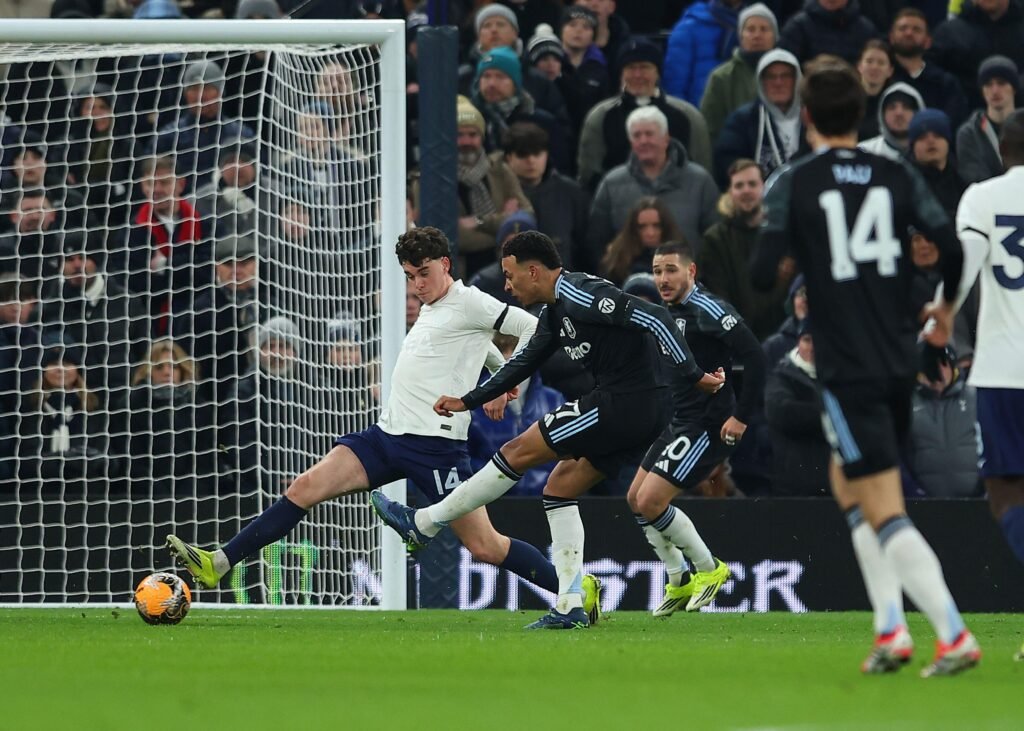 Thomas Frank pictured drinking with Arsenal Cup