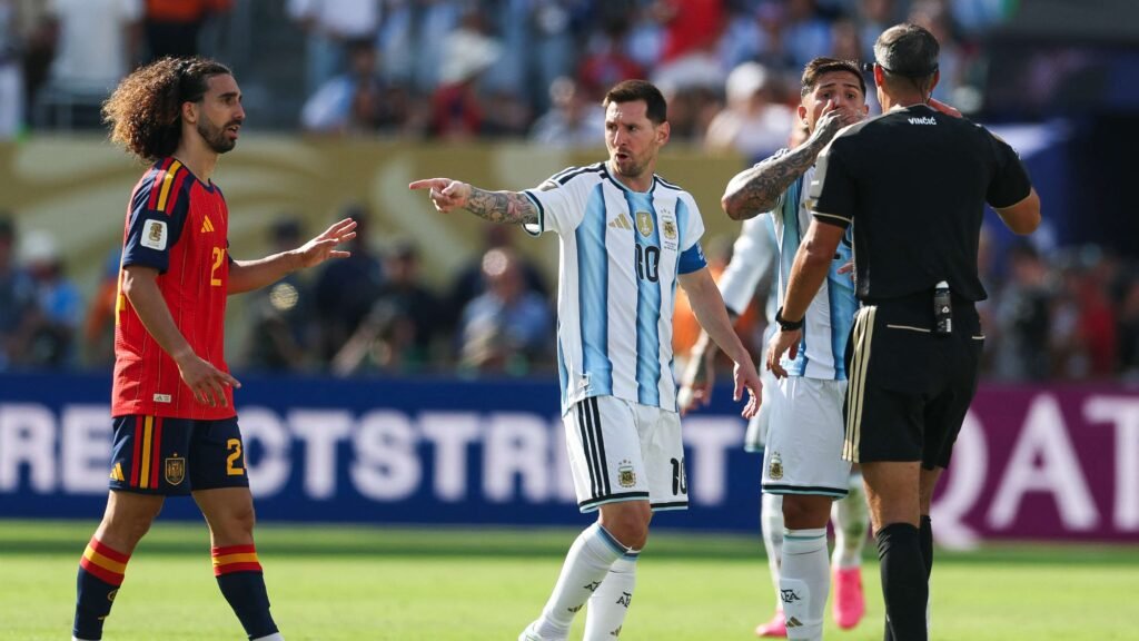 Typical Argentina: Hiding Behind Messi's Halo to Cross the Line