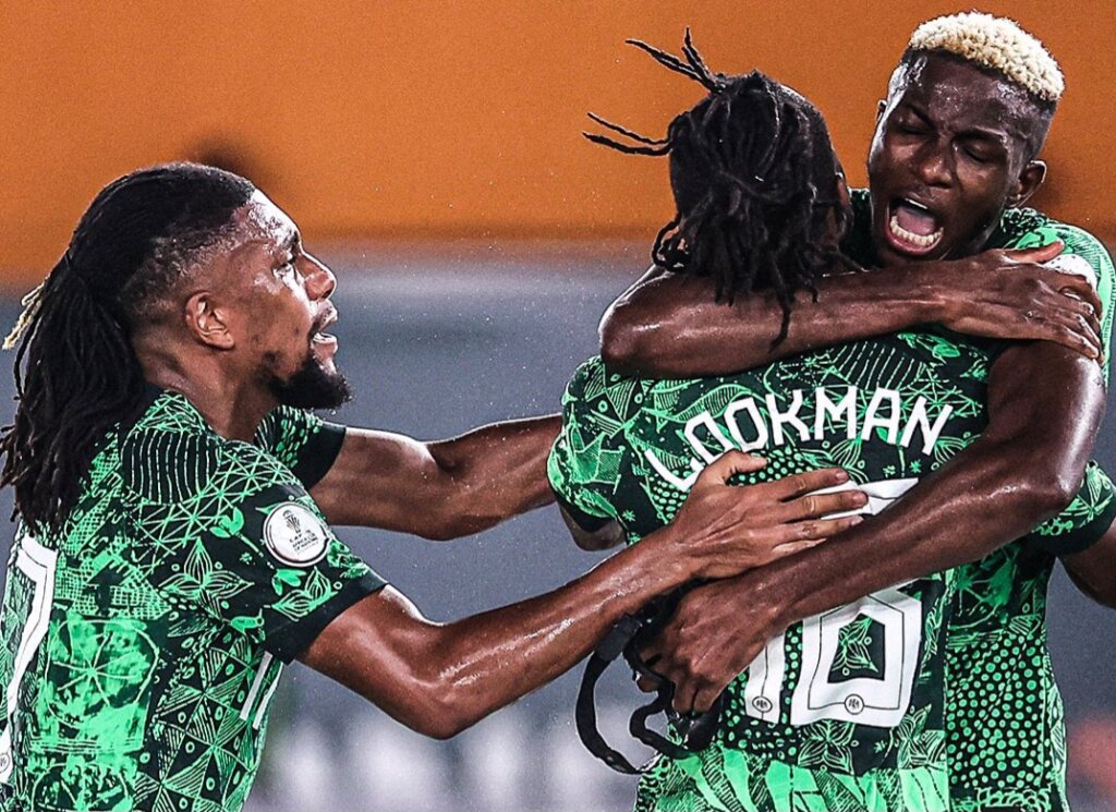 www.oltsport.com Super Eagles beat Cameroon to reach AFCON quarter finals