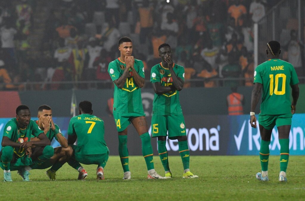www.oltsport.com Teranga Lions of Senegal exits the African Cup of Nations AFCON 2023 in Ivory Coast