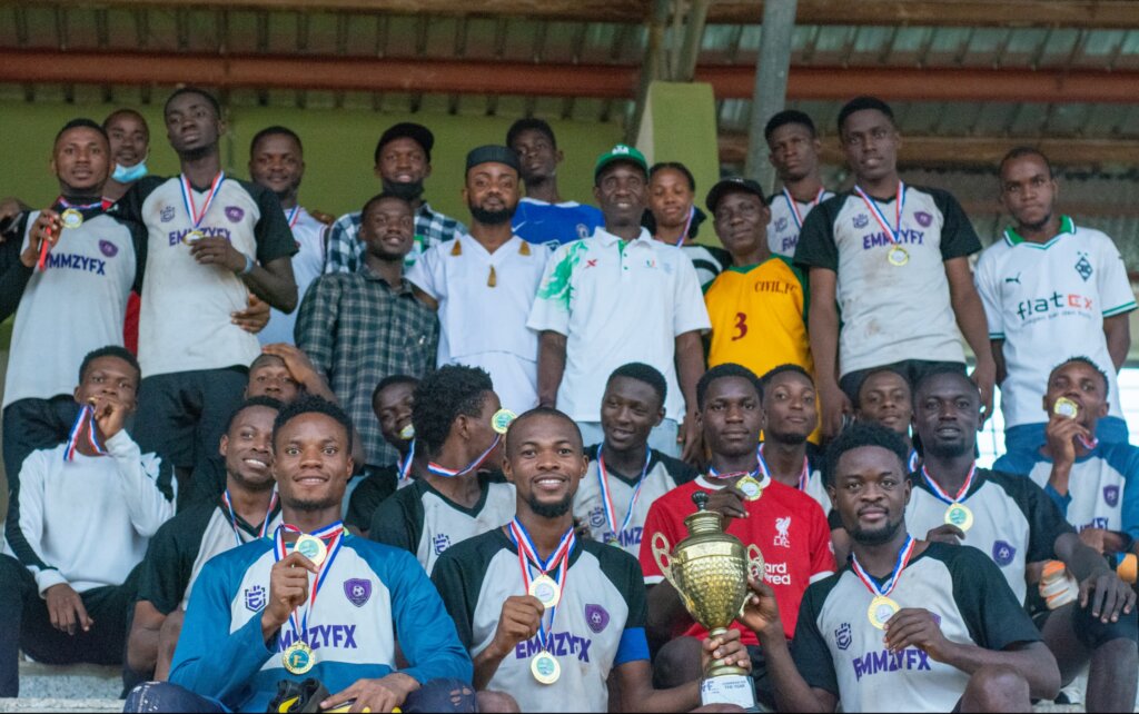 www.oltsport.com Smart FC successfully defended their title in the Exquisite Soccer Gala in FUNAAB